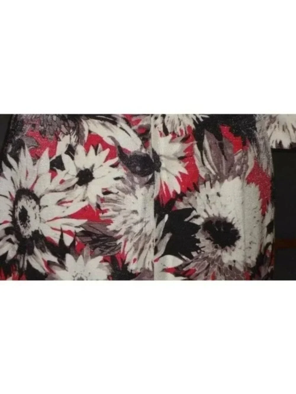 ๐ Debbie Shuchat Cutout Yoke Floral Print Dress 6-8 - Picture 8 of 8